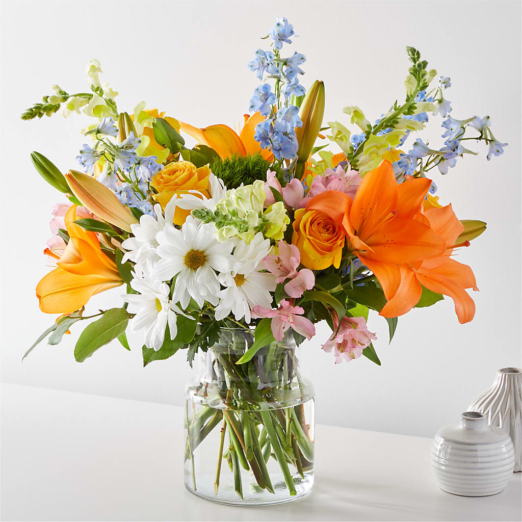 Sun Salutation Bouquet – Konbit Flowers Group Llc, Brooklyn NY
