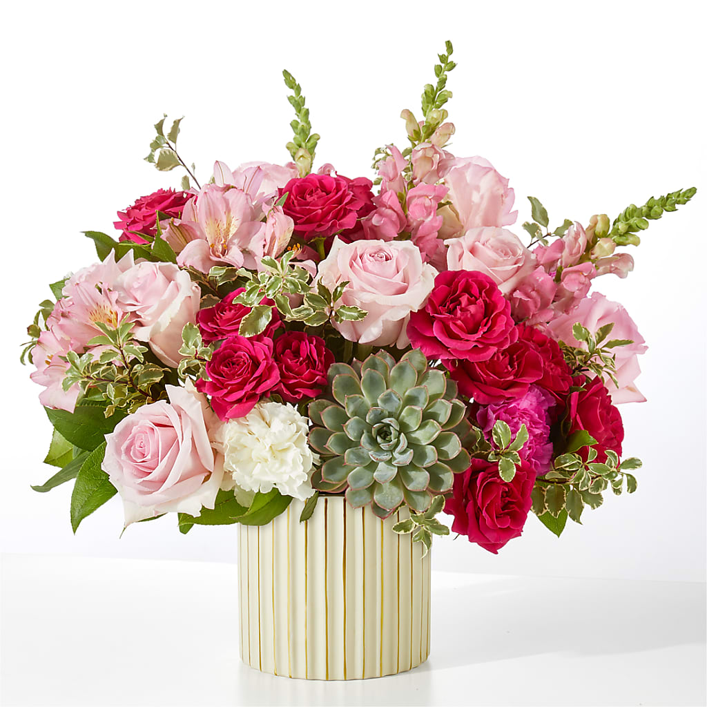 Magenta Musings Bouquet – Konbit Flowers Group Llc, Brooklyn NY