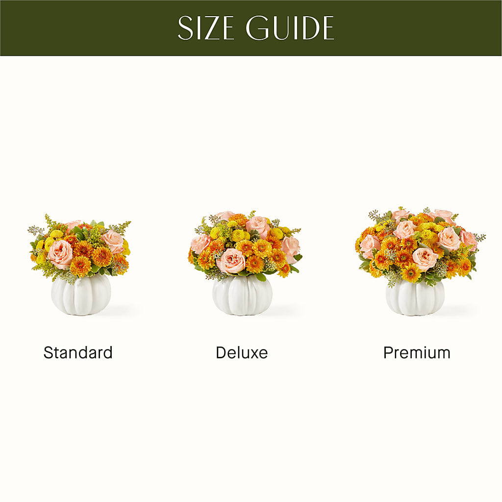 Peachy Pumpkin – Konbit Flowers Group Llc, Brooklyn NY