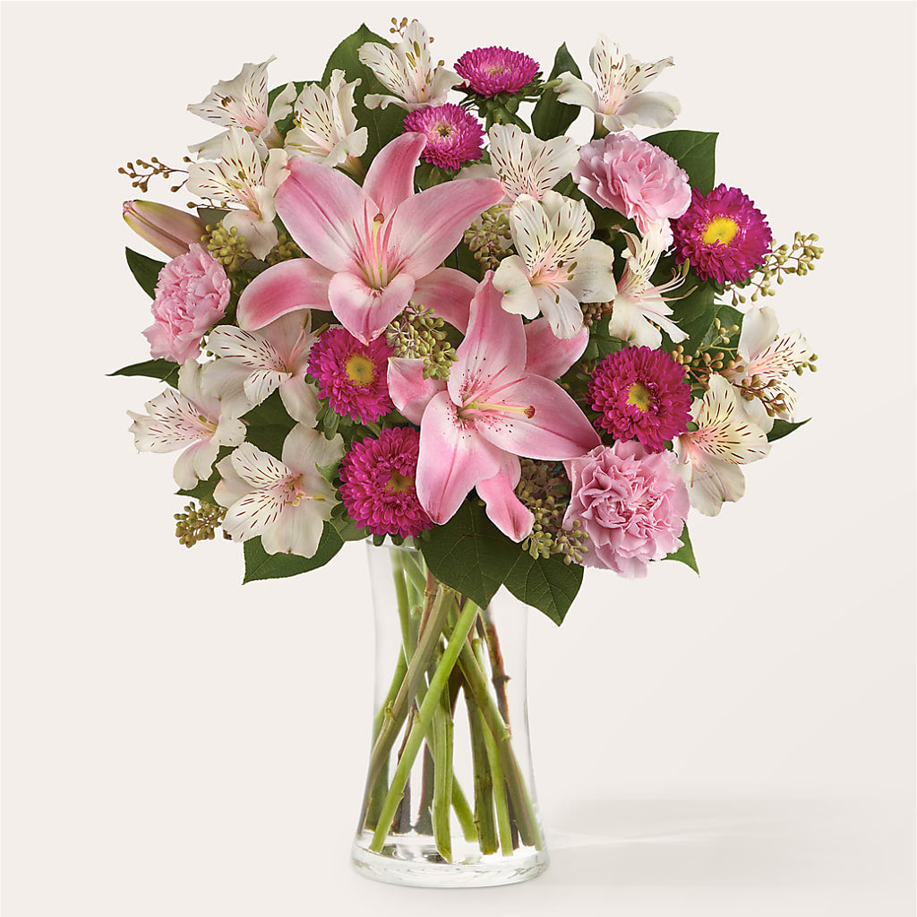 Feeling Fuchsia Bouquet – Konbit Flowers Group Llc, Brooklyn NY
