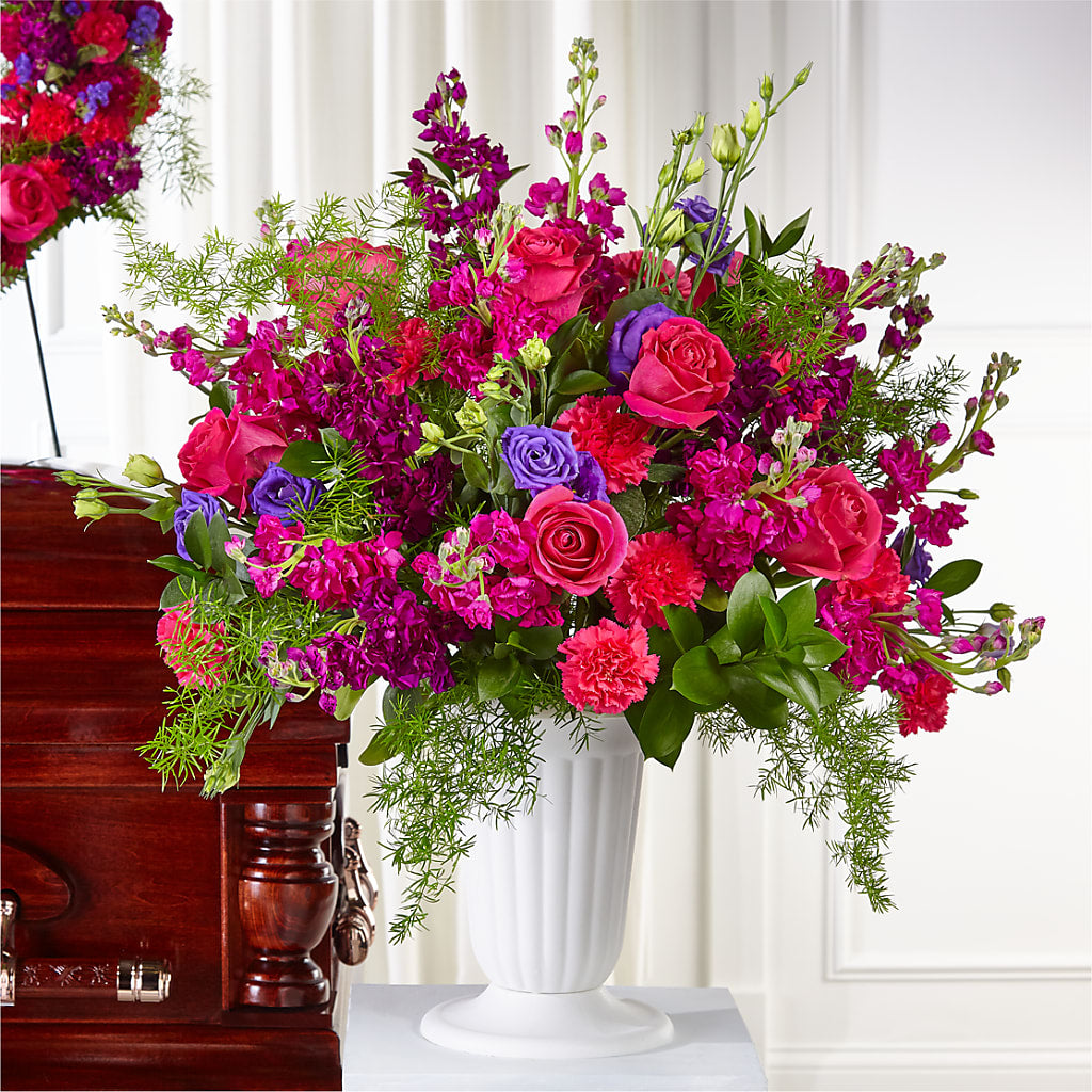 Eternal Day Arrangement – Konbit Flowers Group Llc, Brooklyn NY