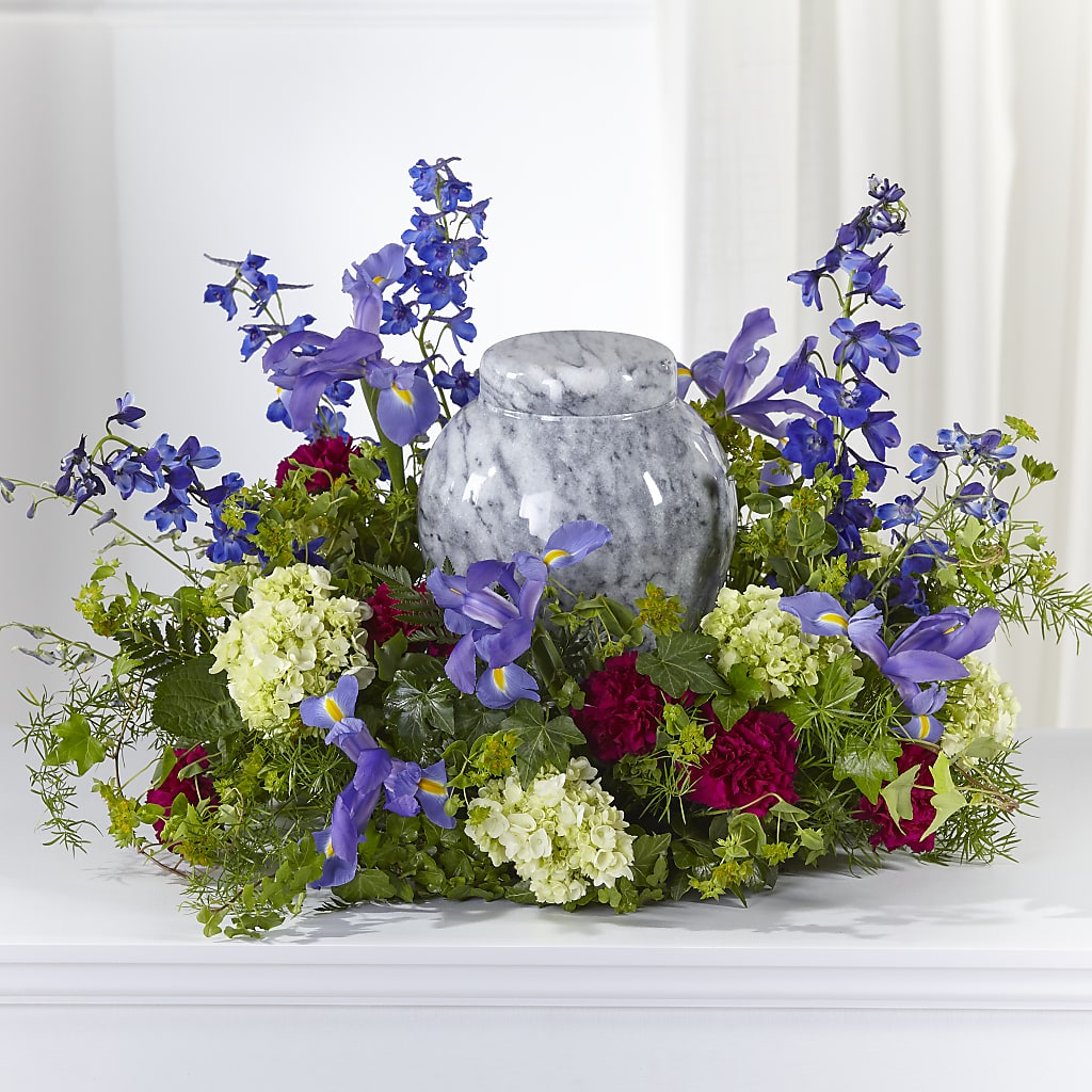 Forever Remembered Cremation Adornment – Konbit Flowers Group Llc, Brooklyn NY