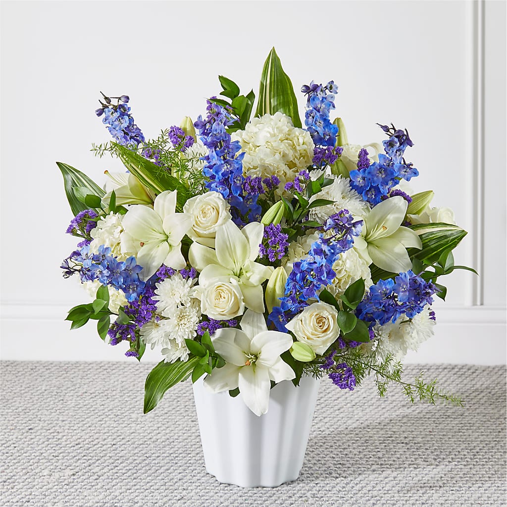 Take Comfort Floor Basket – Konbit Flowers Group Llc, Brooklyn NY