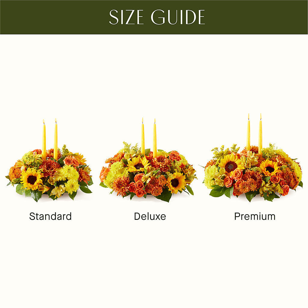 Autumn Harmony Centerpiece – Konbit Flowers Group Llc, Brooklyn NY