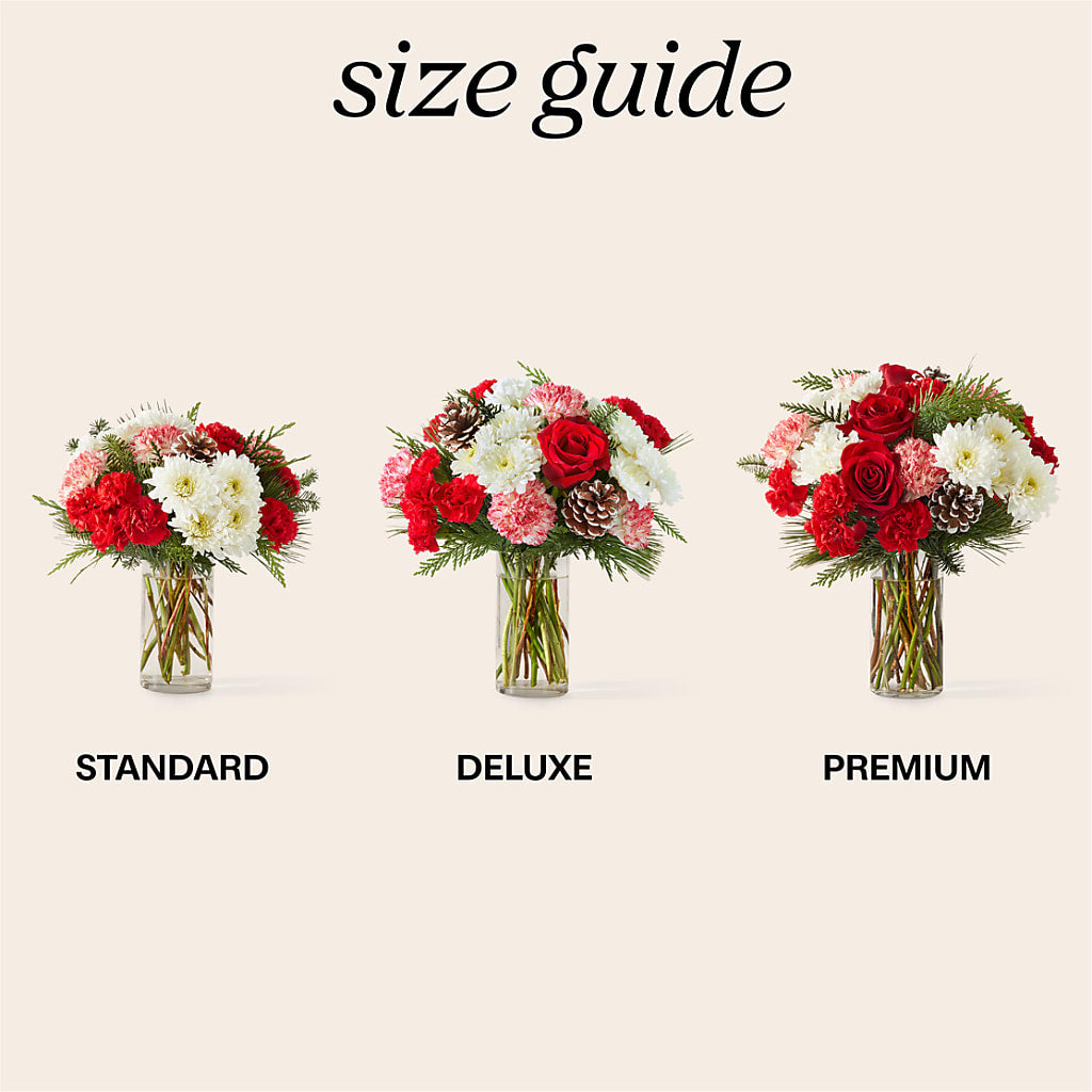 Candy Cane Lane Bouquet – Konbit Flowers Group Llc, Brooklyn NY