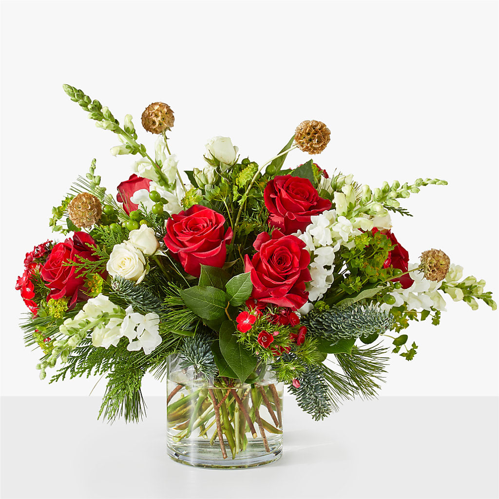 Deck the Halls Bouquet – Konbit Flowers Group Llc, Brooklyn NY
