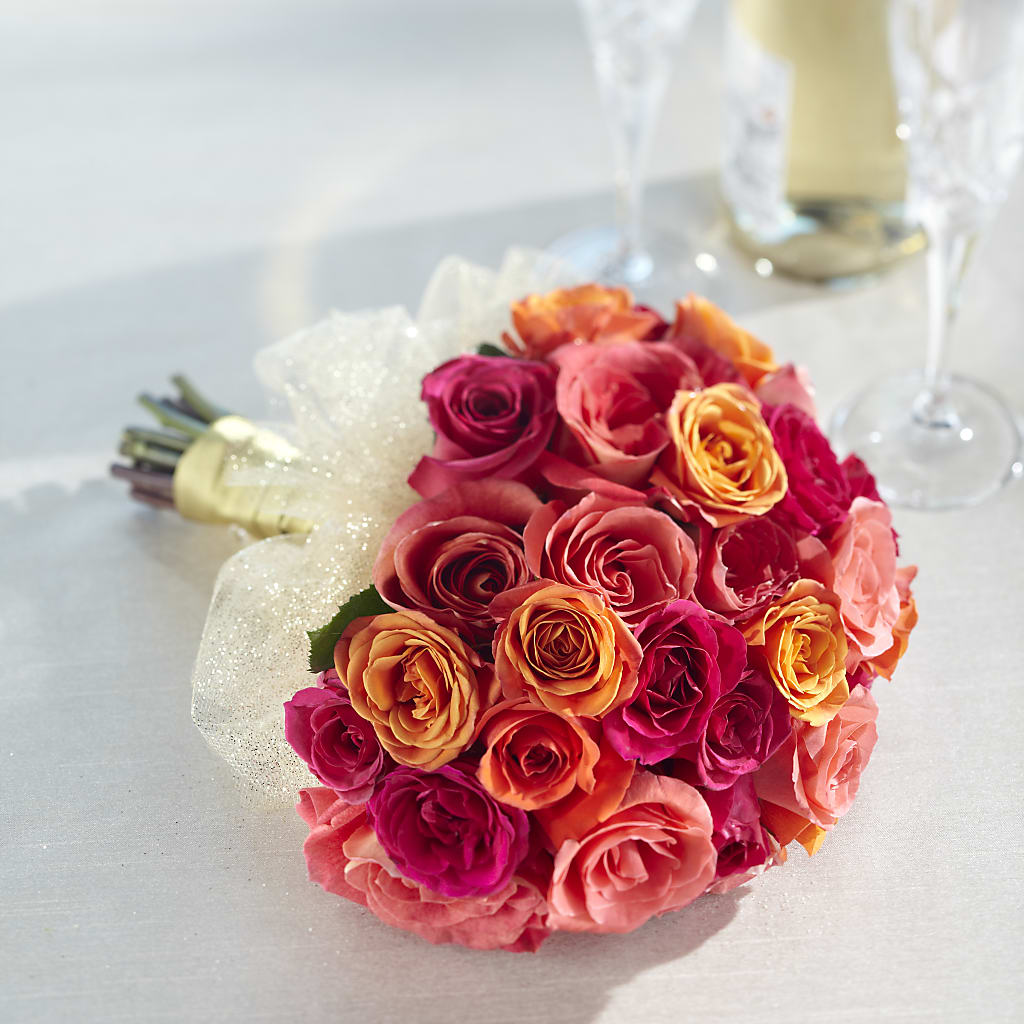 Sweet Roses Bouquet – Konbit Flowers Group Llc, Brooklyn NY