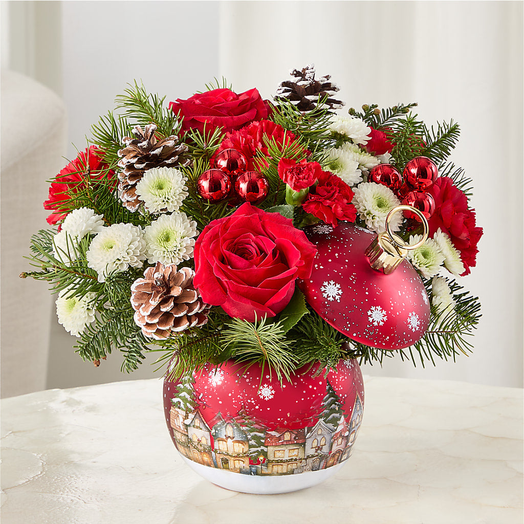Christmas Carols Ornament –  Konbit Flowers Group Llc, Brooklyn NY