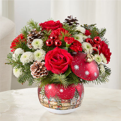 Christmas Carols Ornament –  Konbit Flowers Group Llc, Brooklyn NY
