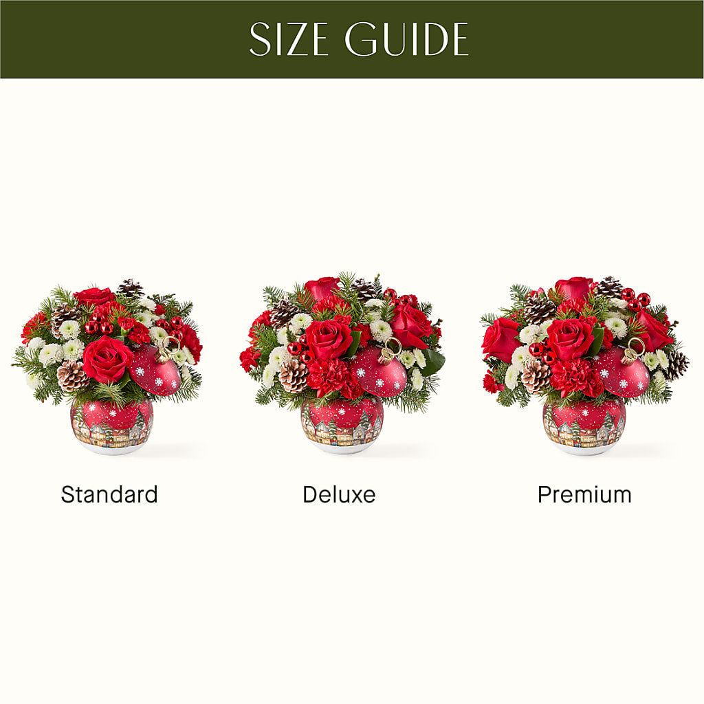 Christmas Carols Ornament –  Konbit Flowers Group Llc, Brooklyn NY