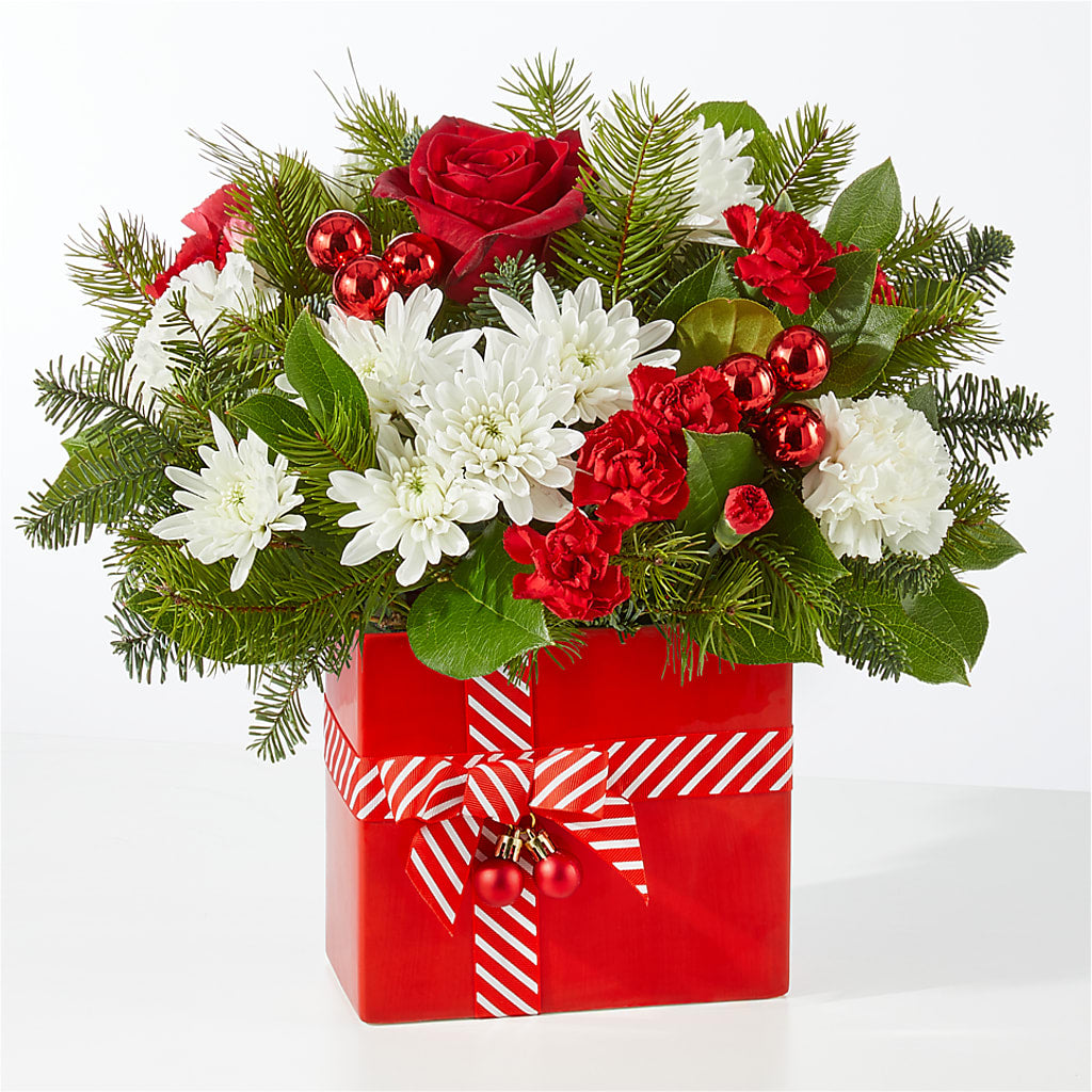 Presents Under the Tree Bouquet –  Konbit Flowers Group Llc, Brooklyn NY