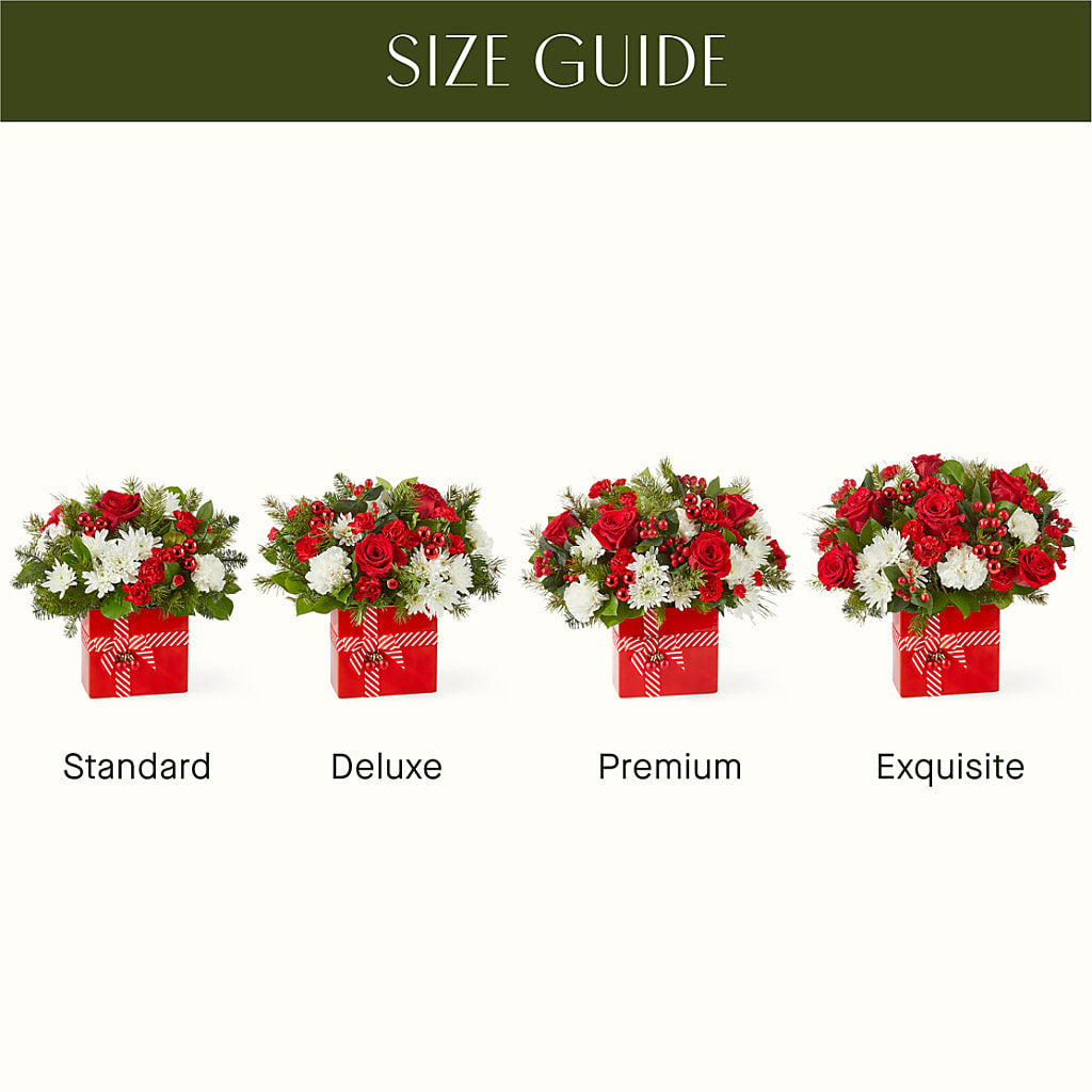 Presents Under the Tree Bouquet –  Konbit Flowers Group Llc, Brooklyn NY