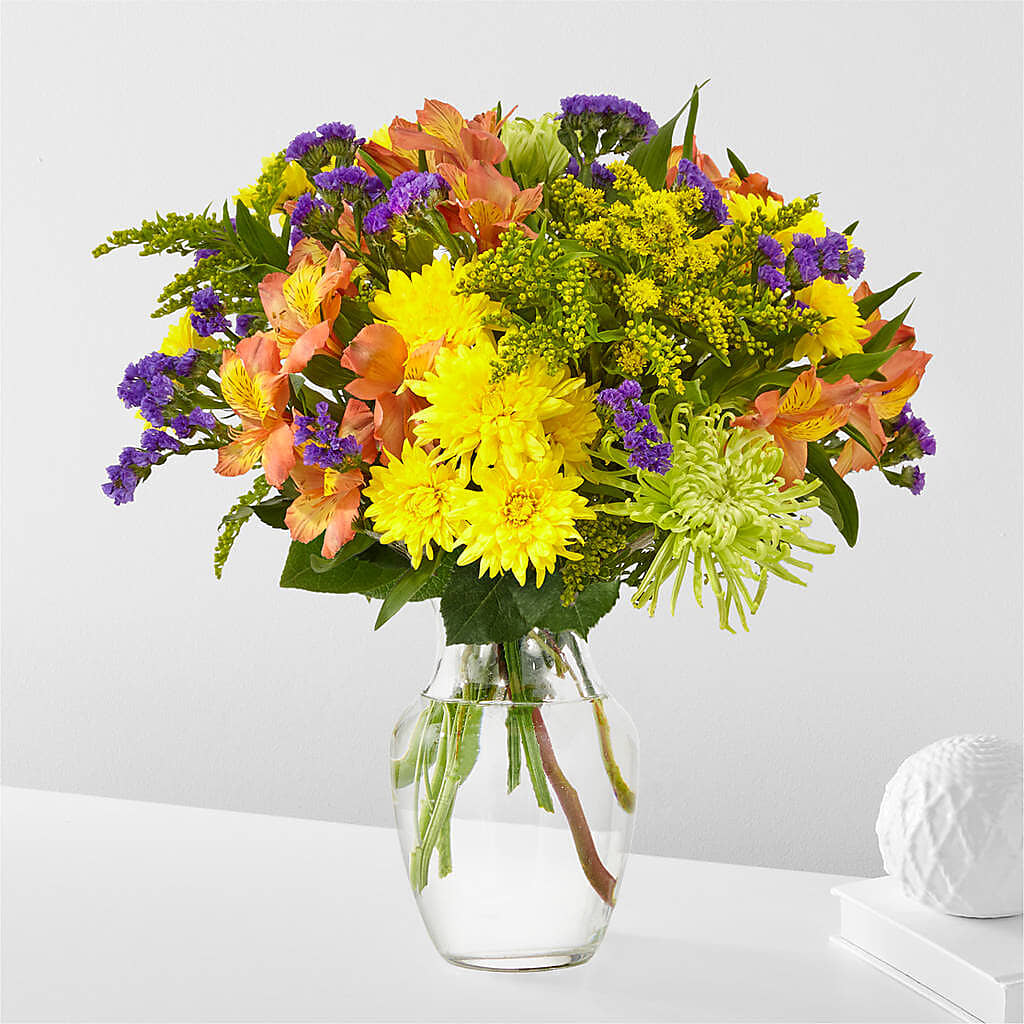 Marmalade Skies Bouquet –  Konbit Flowers Group Llc, Brooklyn NY