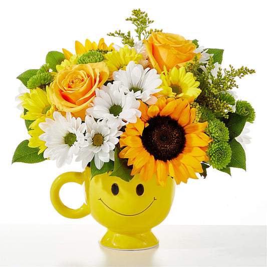 Be Happy Bouquet –  Konbit Flowers Group Llc, Brooklyn NY