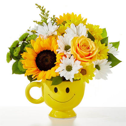 Be Happy Bouquet –  Konbit Flowers Group Llc, Brooklyn NY