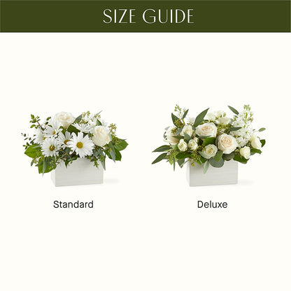 Fresh Linen Box Bouquet –  Konbit Flowers Group Llc, Brooklyn NY
