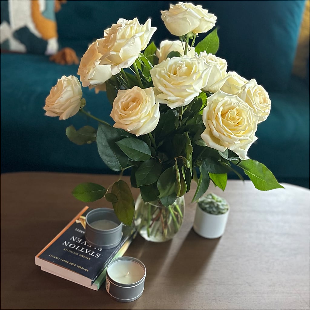Long Stem Yellow Rose Bouquet –  Konbit Flowers Group Llc, Brooklyn NY
