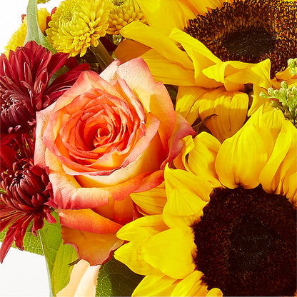 Golden Gourd Pumpkin Bouquet –  Konbit Flowers Group Llc, Brooklyn NY