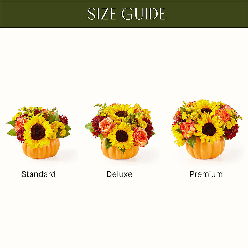 Golden Gourd Pumpkin Bouquet –  Konbit Flowers Group Llc, Brooklyn NY
