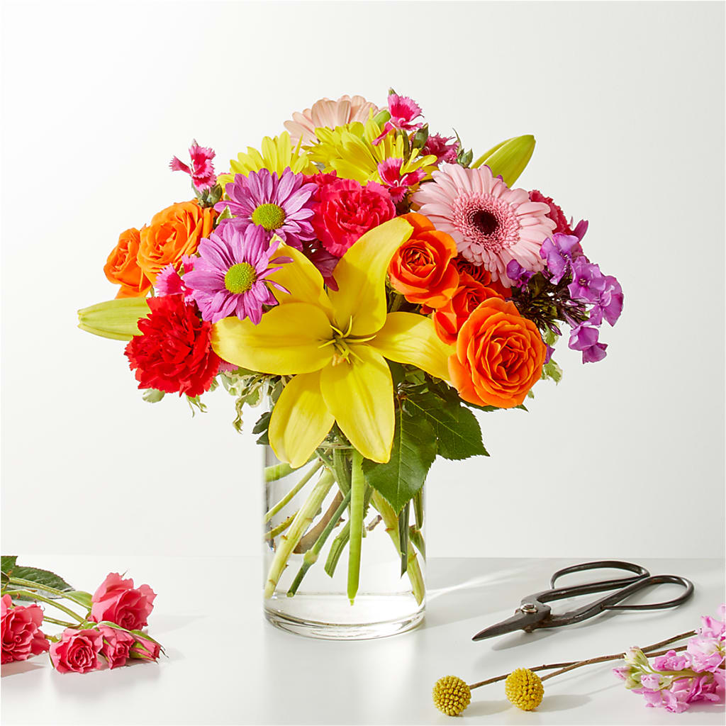 Cue the Confetti - A Florist Original –  Konbit Flowers Group Llc, Brooklyn NY