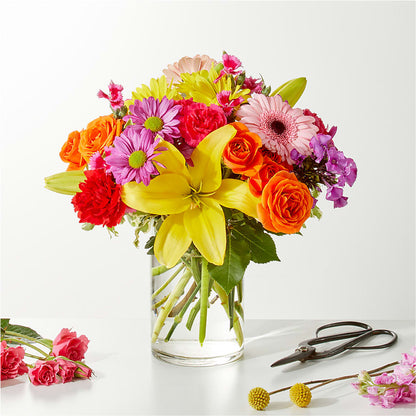 Cue the Confetti - A Florist Original –  Konbit Flowers Group Llc, Brooklyn NY