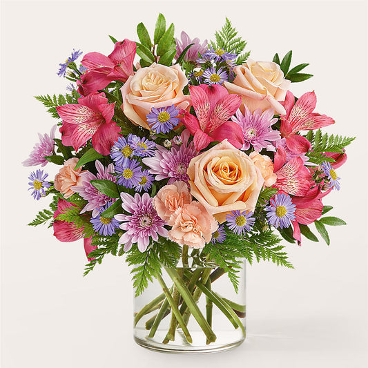 Sunset Serenade Bouquet –  Konbit Flowers Group Llc, Brooklyn NY