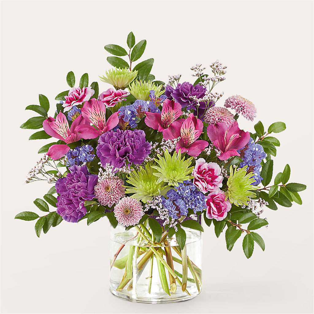 Glass Half Full Bouquet –  Konbit Flowers Group Llc, Brooklyn NY