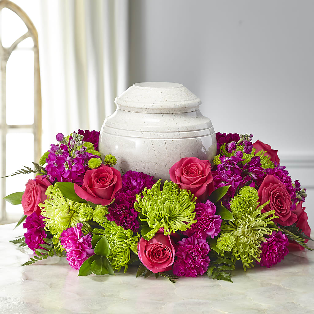 Hopeful Blessings Cremation Adornment –  Konbit Flowers Group Llc, Brooklyn NY
