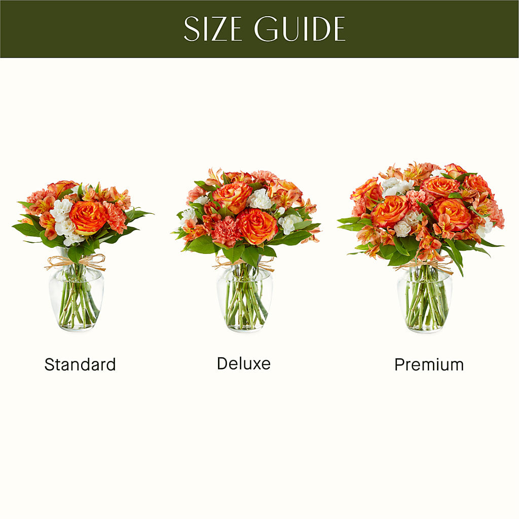 Apricot Glow Bouquet –  Konbit Flowers Group Llc, Brooklyn NY