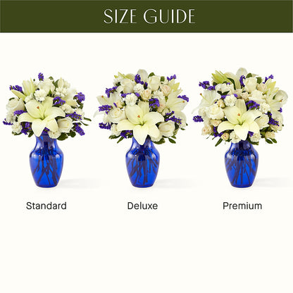 Sapphire Rush Bouquet –  Konbit Flowers Group Llc, Brooklyn NY