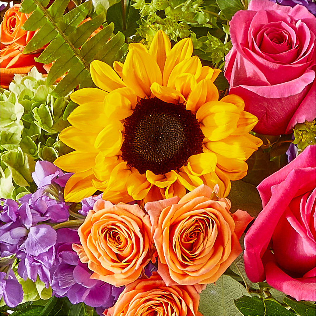 Vibrant Greetings Bouquet –  Konbit Flowers Group Llc, Brooklyn NY