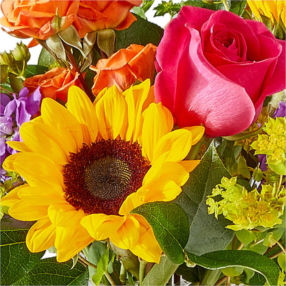 Vibrant Greetings Bouquet –  Konbit Flowers Group Llc, Brooklyn NY