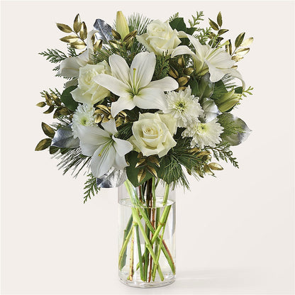 Wintry Mix Bouquet –  Konbit Flowers Group Llc, Brooklyn NY