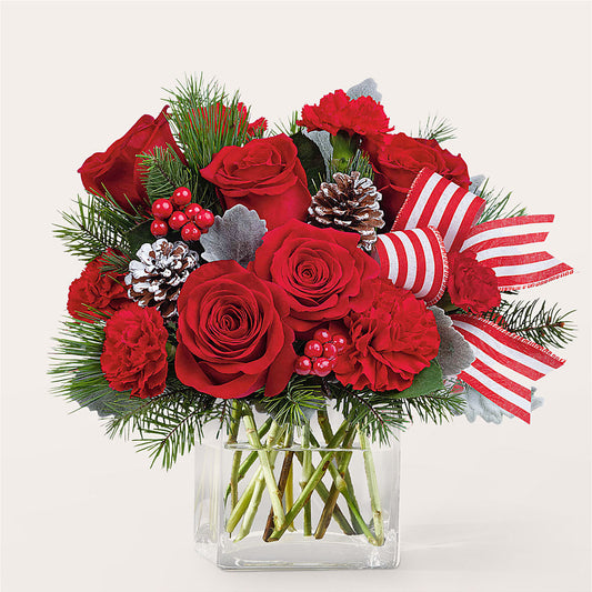 Baking Spirits Bright Bouquet –  Konbit Flowers Group Llc, Brooklyn NY