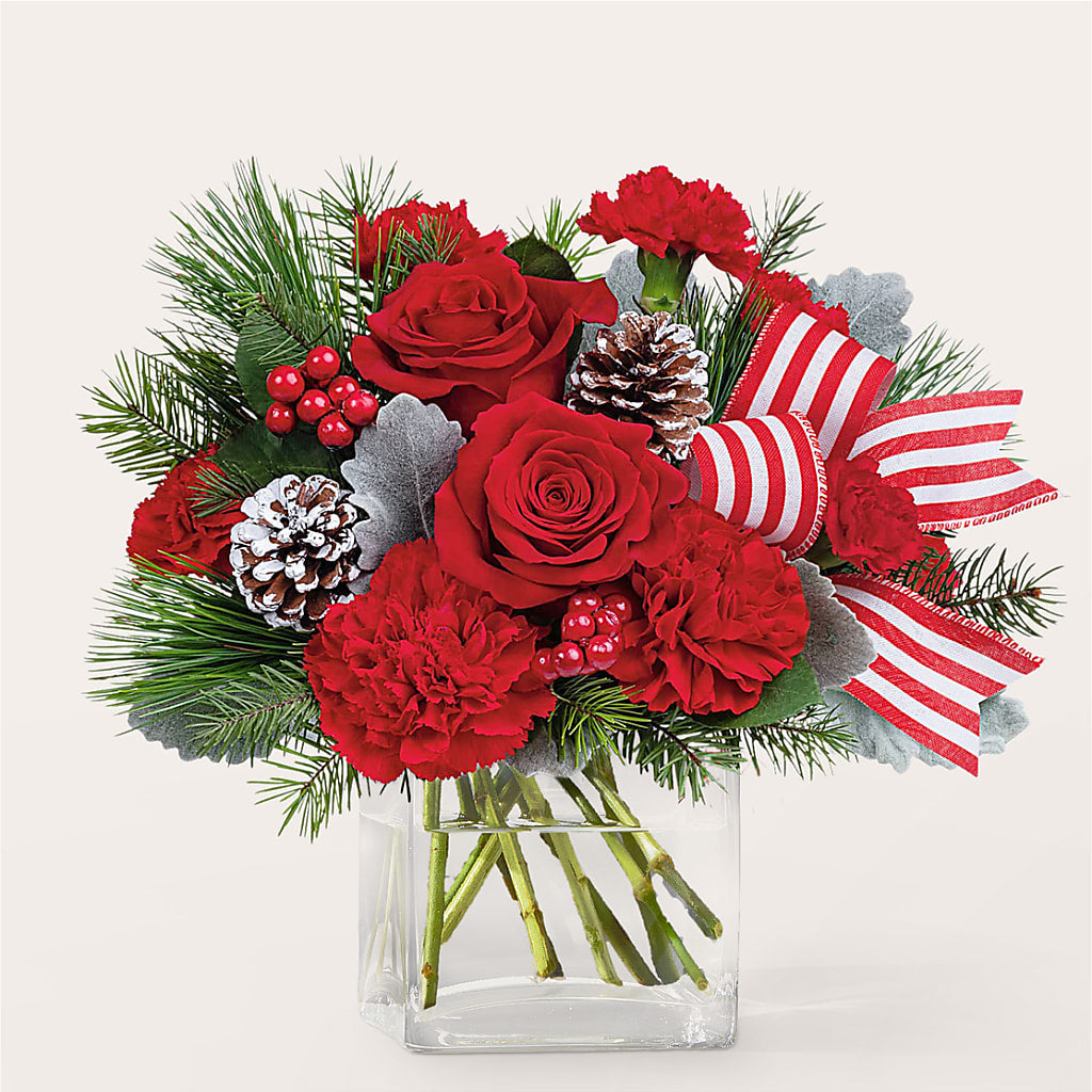 Baking Spirits Bright Bouquet –  Konbit Flowers Group Llc, Brooklyn NY